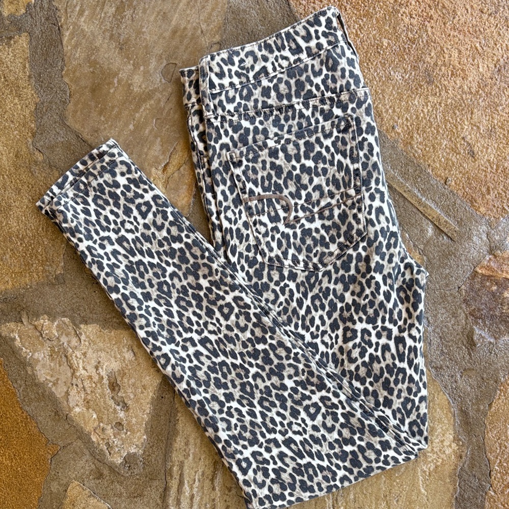 Leopard Print Jeans